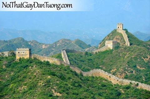 Tranh dán tường, Vạn lý trường thành của Trung Quốc