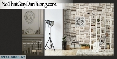 Giấy dán tường PIEDRA, giấy dán tường 3D hình tròn đẹp, màu vàng đỏ 22-086