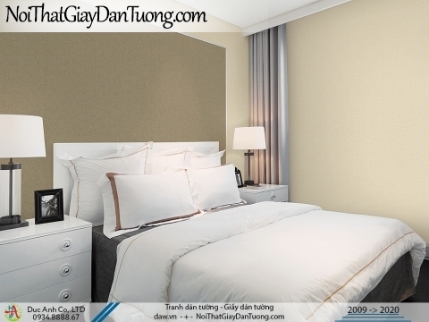 ARTBOOK | phòng ngủ ấm cũng, nhẹ nhàng thanh thoát rất thoải mái khi sử dụng giấy gân trơn | Giấy dán tường Hàn Quốc Artbook 1 57153-4 - 57153-2