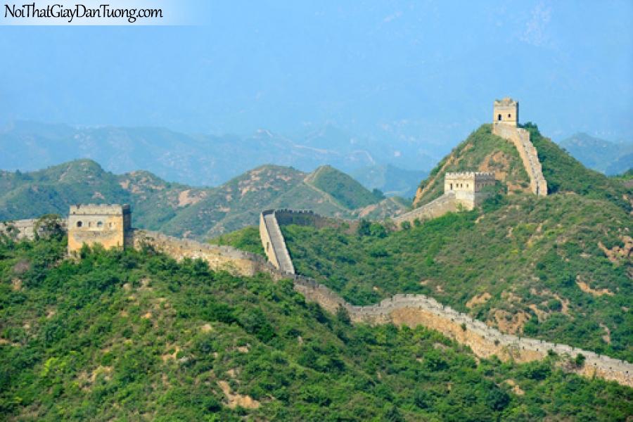 Tranh dán tường, Vạn lý trường thành của Trung Quốc