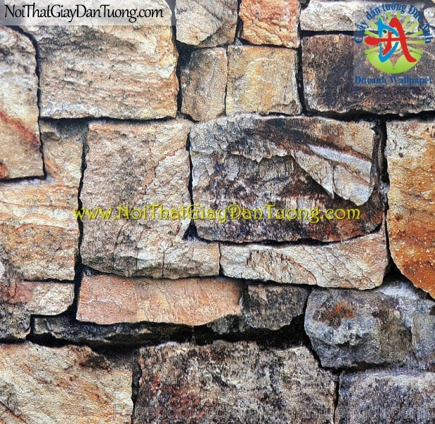 Giấy dán tường Hàn Quốc giả đá - Stone Touch 85016-2