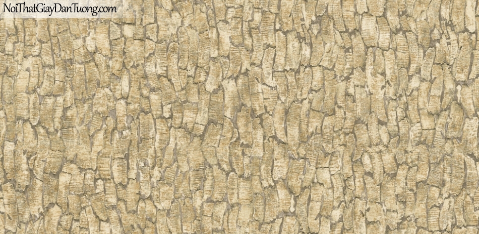 Giấy dán tường giả gỗ, những miếng gỗ nhỏ xếp cạnh nhau, màu vàng cát 87021-1 g