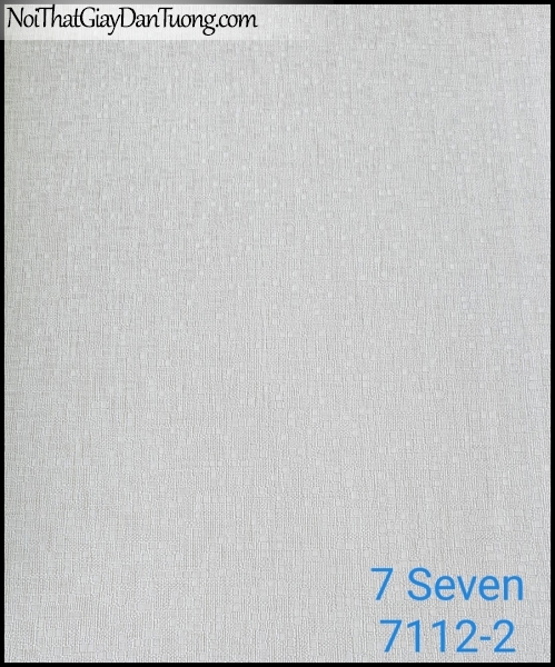 7 SEVEN, 7SEVEN, Giấy dán tường Hàn Quốc 7112-2, giấy dán tường 3D gân nhỏ, giả đá, giả gỗ, giả gạch, màu nâu xám