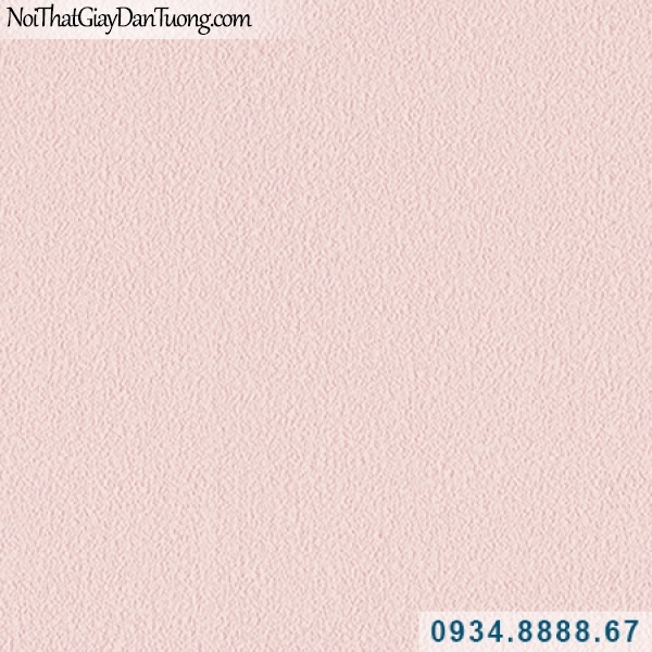 Giấy dán tường Hàn Quốc ARTBOOK, giấy dán tường màu hồng, giấy trơn có gân màu hồng dễ thương 57160-27