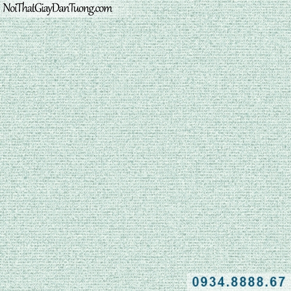 Giấy dán tường Hàn Quốc ARTBOOK, giấy dán tường màu xanh, xanh dương, giấy gân trơn 57174-7