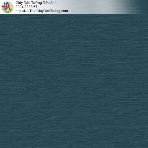 Lohas 87399-9, giấy dán tường màu xanh than, xanh đậm, giấy gân trơn