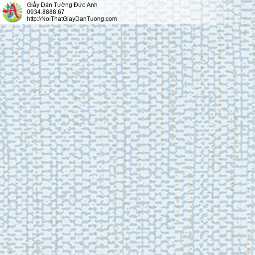 5538-2 Giấy dán tường màu xanh lơ họa tiết đơn giản, họa tiết zic zac