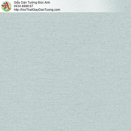 70200-3 - Giấy dán tường dạng gân màu xanh, giấy một màu xanh đơn giản