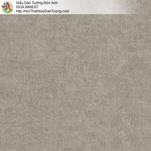 Albany 6802-5, Giấy dán tường hiện đại một màu nâu đất, hoa văn họa tiết giả bê tông xi măng 2021
