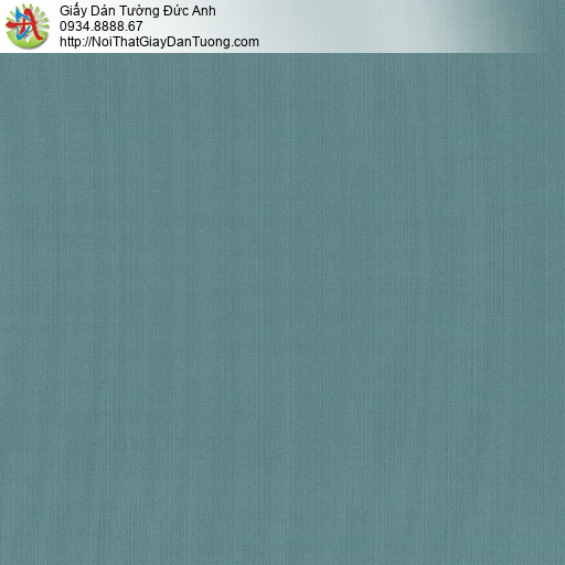 Albany 6822-9, Giấy dán tường đơn giản màu xanh ngọc, giấy màu xanh hiện đại