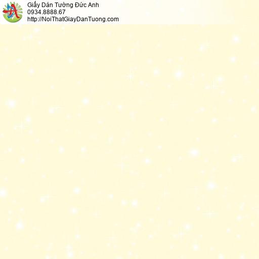 5141-1 Giấy dán tường màu vàng sa đơn giản nhẹ nhàng cho trẻ em