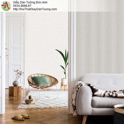 3006-2 Giấy dán tường màu trắng xám nhẹ, giấy nhám đơn giản cho ngôi nhà của bạn