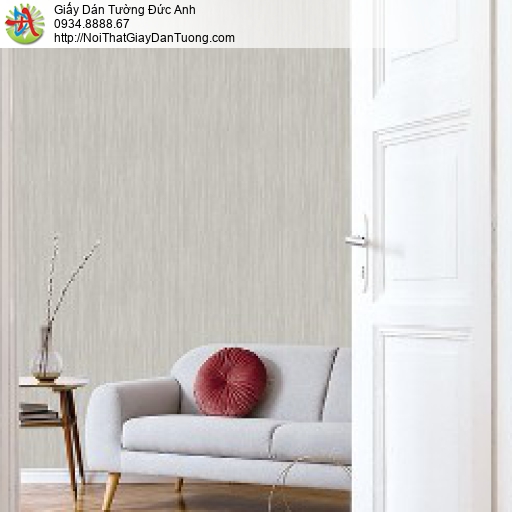 3018-8 Giấy dán tường màu xám tro đơn giản, giấy dán tường một màu hiện đại