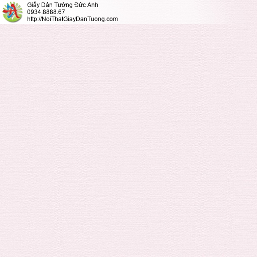 70175-3 Giấy dán tường màu hồng phấn vân ngang, giấy một màu đơn giản