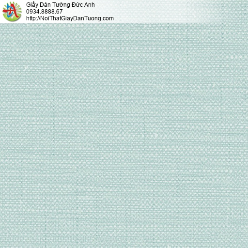87399-7 Giấy dán tường vân vải màu xanh lơ nhạt phong cách hiện đại