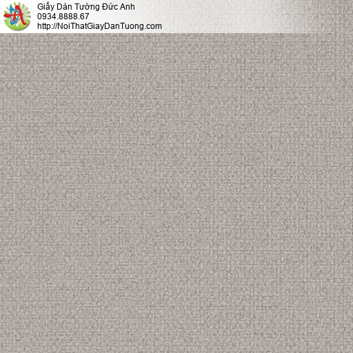 9426-5 Giấy dán tường màu xám ghi, giấy dán tường một màu