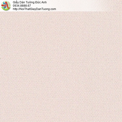 9426-7 Giấy dán tường màu hồng baby, hồng pastel siêu xinh