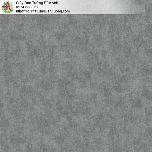 6504-1 Giấy dán tường giả xi măng màu xám ghi mang phong cách Châu Âu 