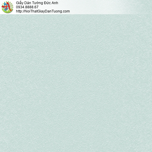 1102-3 Giấy dán tường màu xanh mint dịu mát thịnh hành nhất hiện nay 