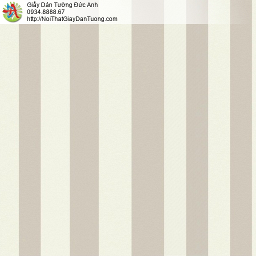 1107-2 Giấy dán tường sọc lớn màu tím, xám đơn giản tinh tế