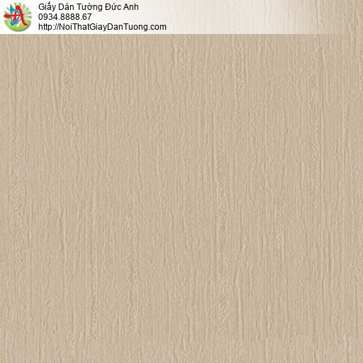 6216-3 Giấy dán tường gân lớn màu nâu gỗ, giấy dán tường một màu