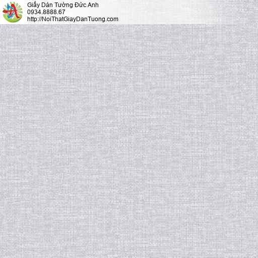 6601-3 Giấy dán tường màu xám tro vân vải, gan nhám mới nhất