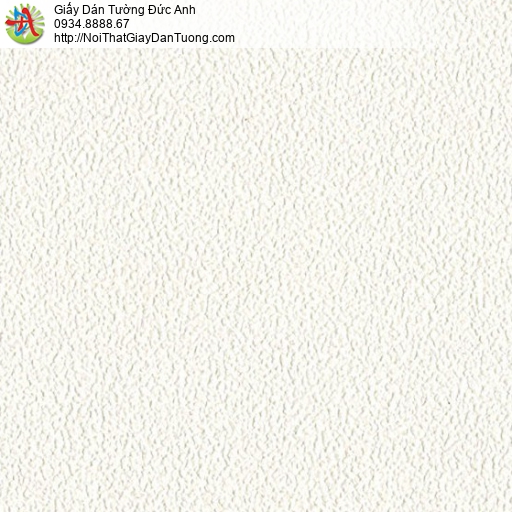 301-1 - Giấy dán tường dạng gân nhỏ màu trắng sáng thay cho sơn nước hiện đại