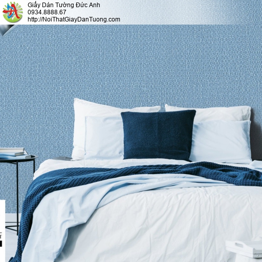 Giấy dán tường V-concept 7911-5, giấy dán tường màu xanh đậm đơn giản hiện đại cho cả phòng ngủ và phòng khách