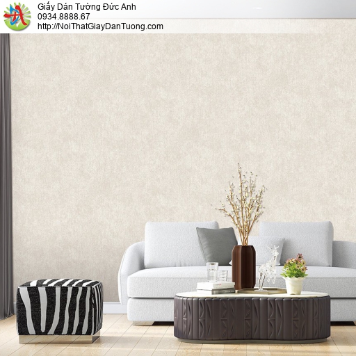 The View 9808-3, giấy dán tường giả tường xi măng màu cam nhạt, màu vàng hồng hiện đại