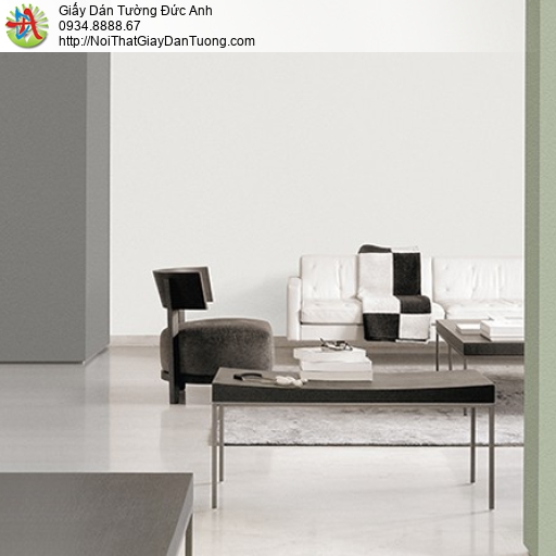 Soho 56135-11, giấy dán tường màu xám xanh rêu hiện đại một màu đơn giản