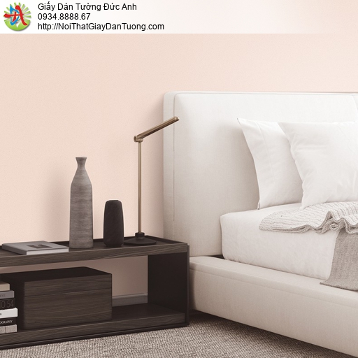Soho 56160-14, giấy dán tường màu hồng đơn giản hiện đại trang trí phòng bé gái, phòng ngủ
