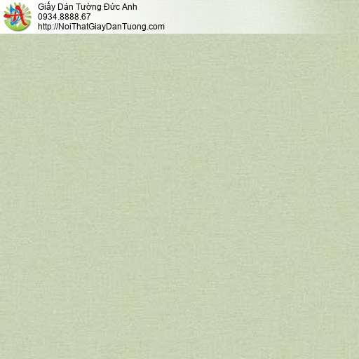Galaxy 7810-5, giấy dán tường vân đơn giản màu xanh lá cây, màu xanh cốm