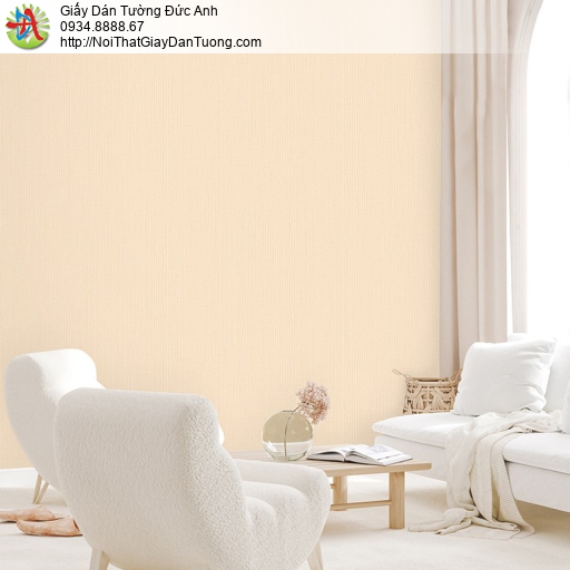 Fiore 57197-6, giấy dán tường màu vàng nhạt, một màu cam nhạt hiện đại