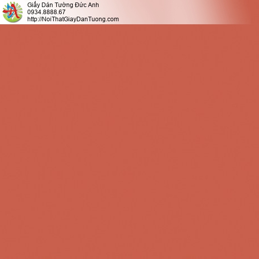 Fiore 57206-9, giấy dán tường màu đỏ tươi, giấy gân trơn đơn giản một màu hiện đại