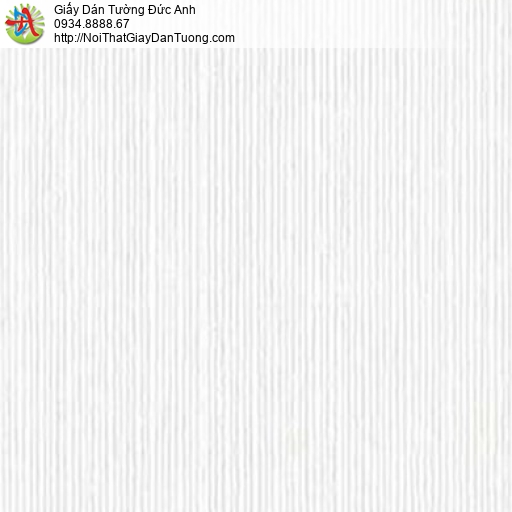 The One 6815-2, giấy dán tường kẻ sọc nhỏ nhuyễn màu xám nhạt, màu trắng xám
