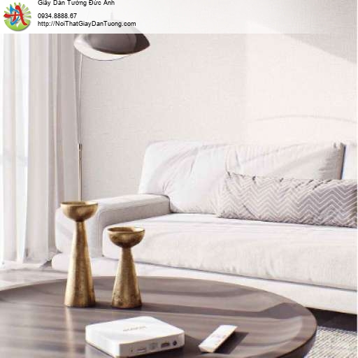 Giấy dán tường gân một màu đơn giản màu vàng kem - Time 9202-4