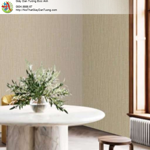 Giấy dán tường màu vàng nhạt, gân sọc nhỏ đứt khúc - Times 9207-6