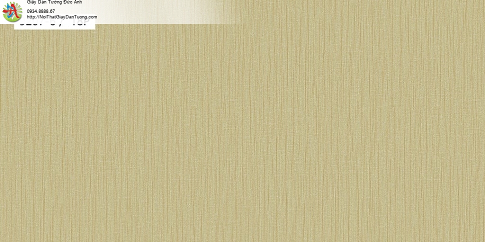 Giấy dán tường màu vàng nhạt, gân sọc nhỏ đứt khúc - Times 9207-6