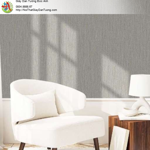 Giấy dán tường vân sọc đứt khúc quãng ngắn màu xám - Times 9207-2