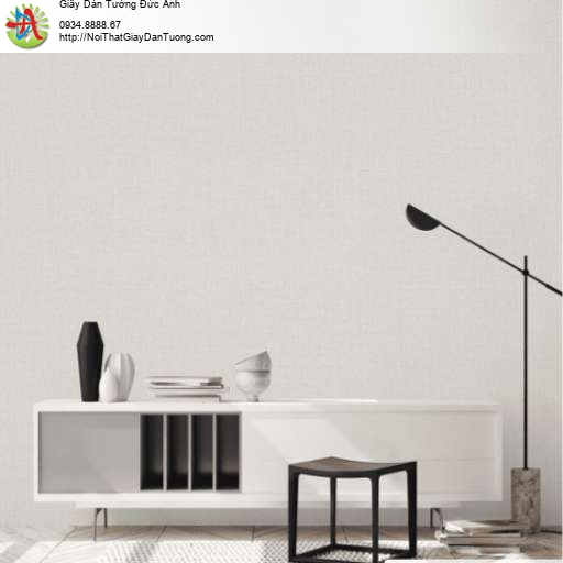 Giấy dán tường đơn sắc một màu xám hiện đại - Albany 6845-4