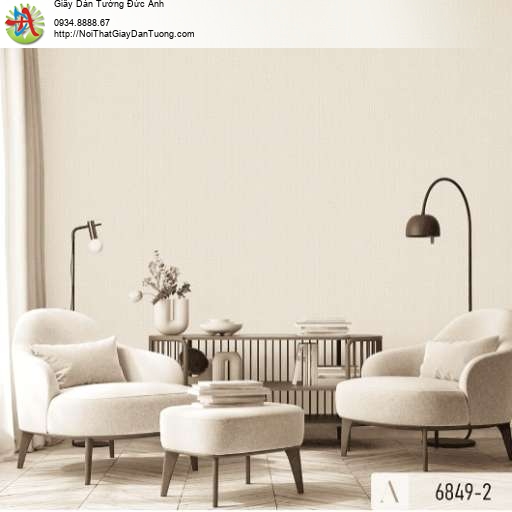 Giấy dán tường màu xám vàng - Albany 6849-2