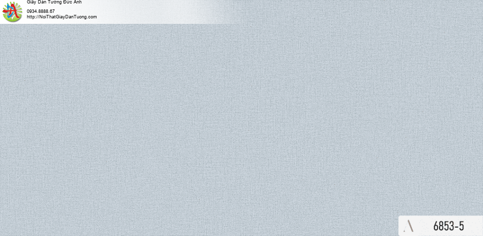 Giấy dán tường màu xám xanh - Albany 6853-5