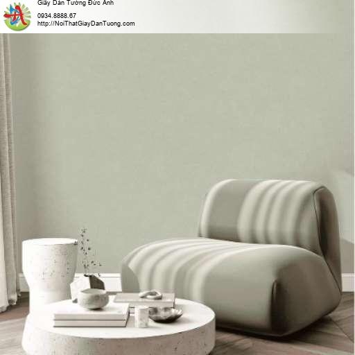 Giấy dán tường gân đơn giản một màu xám xanh đậm - Albany 6859-4