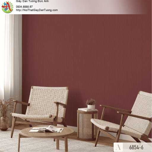 Giấy dán tường màu đỏ sẫm - Albany 6854-6