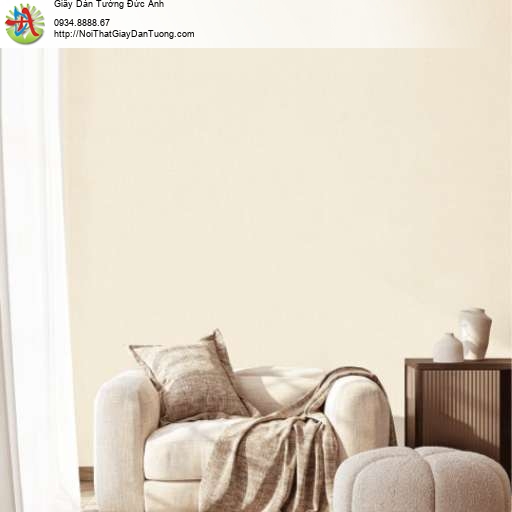 Giấy dán tường màu vàng kem - Albany 6858-4