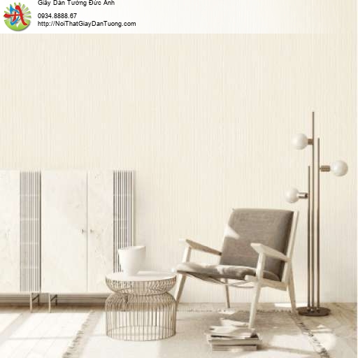 Giấy dán tường vân màu vàng kem - Albany 6854-5