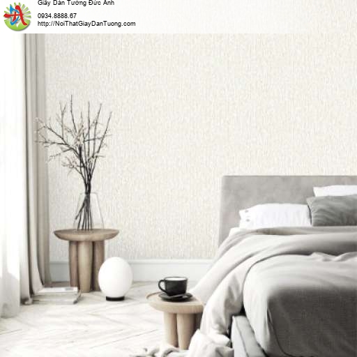 Giấy dán tường gân nhỏ màu vàng kem - Vila 5712-3
