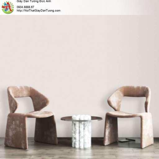 Giấy dán tường gân nổi màu hồng nhạt - Vila 5722-7
