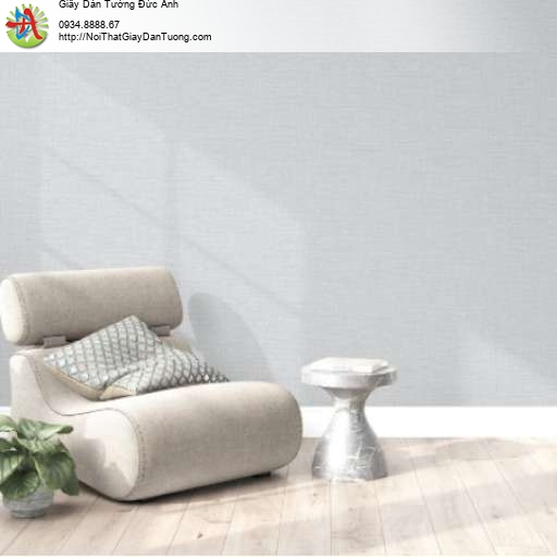 Giấy dán tường kẻ ô vuông màu xám xanh nhat - Vila 5720-8