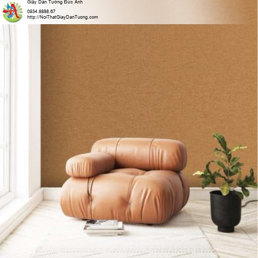 Giấy dán tường màu nâu đất, màu cam - Vila 5722-2